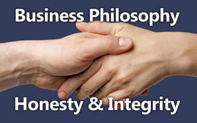 Business Philosophy 04: Honesty & Integrity