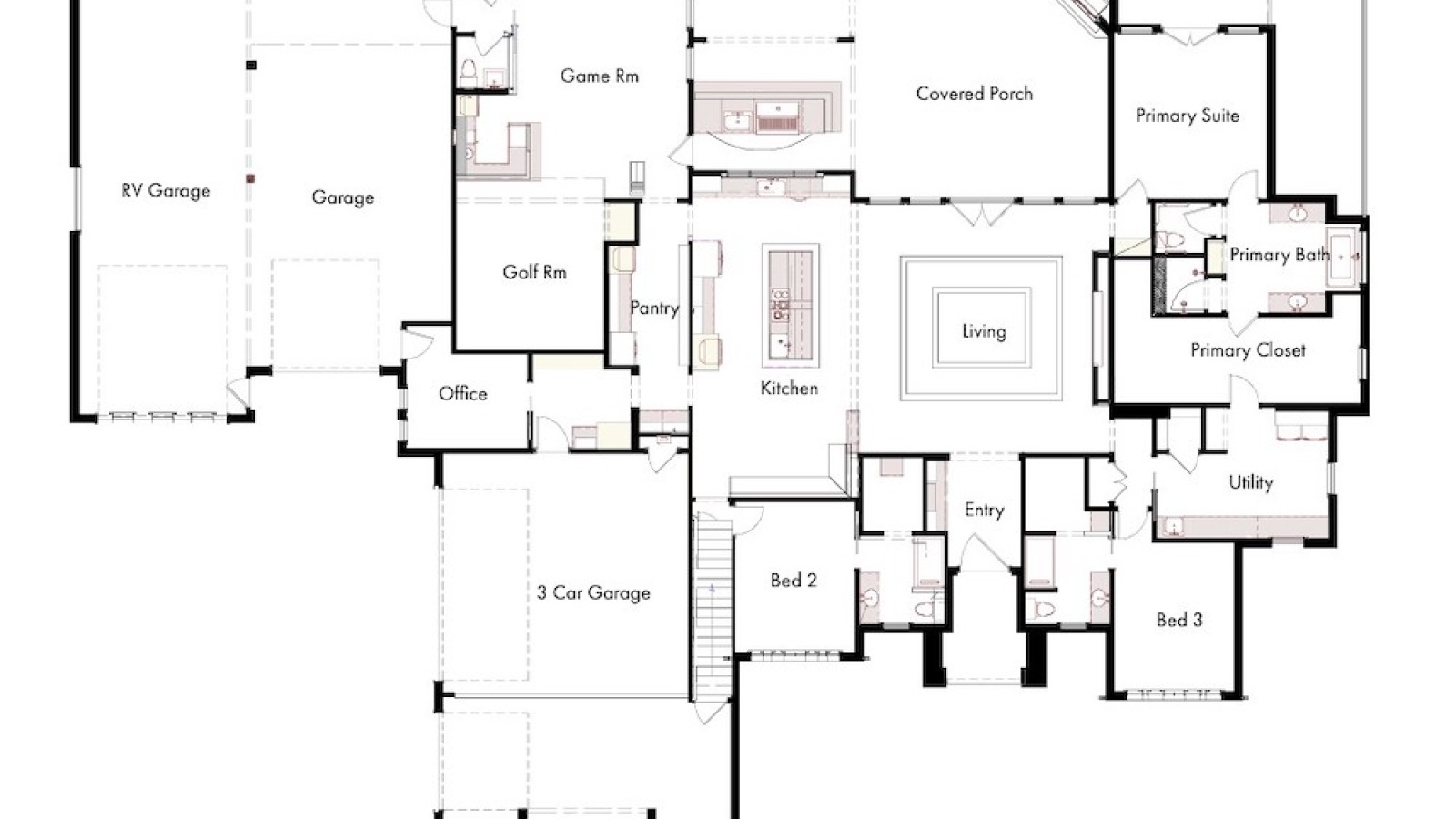 3 Bedrooms Bedrooms, ,3.5 BathroomsBathrooms,Custom Home,Featured Home Plans,1109
