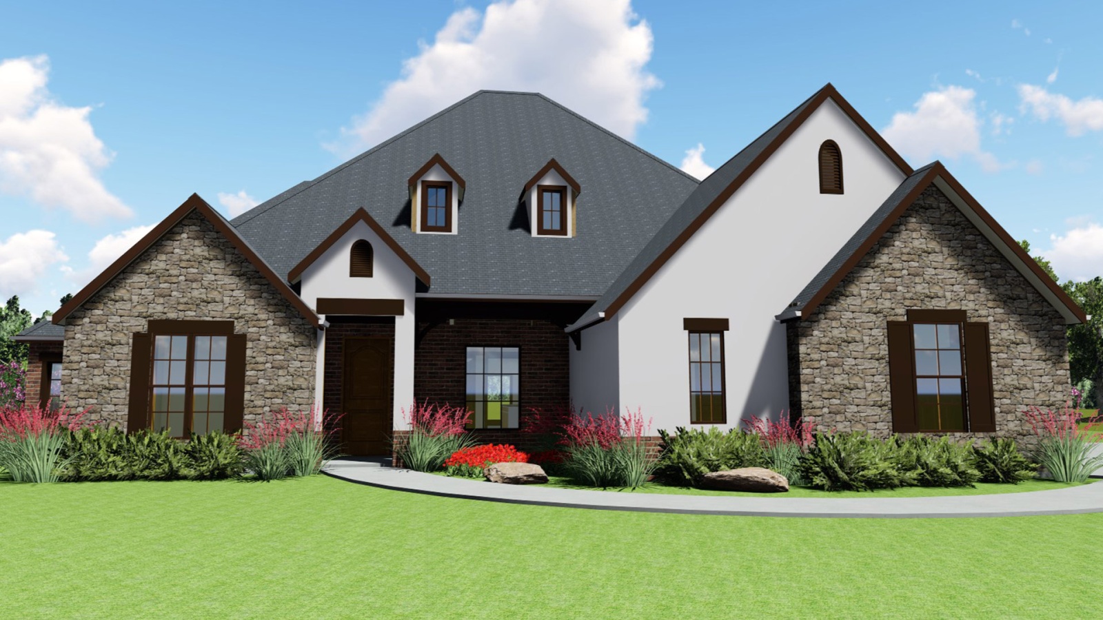 4 Bedrooms Bedrooms, ,3 BathroomsBathrooms,Custom Home,Home Plans,1017