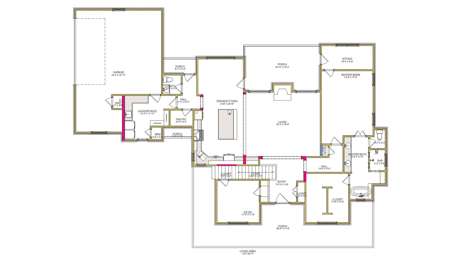 4 Bedrooms Bedrooms, ,4 BathroomsBathrooms,Custom Home,Home Plans,1031