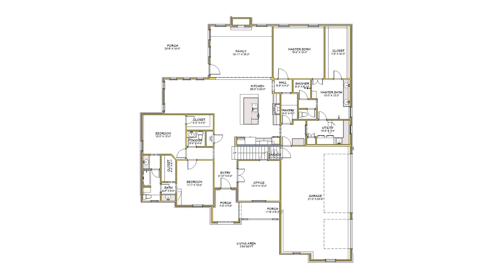 4 Bedrooms Bedrooms, ,4 BathroomsBathrooms,Custom Home,Home Plans,1032