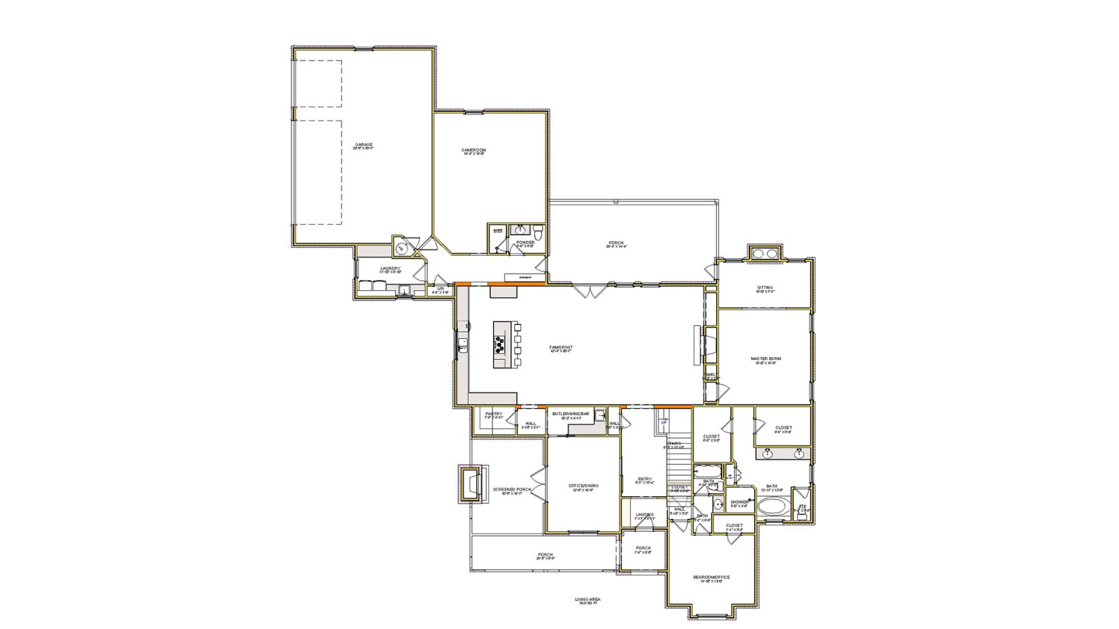 4 Bedrooms Bedrooms, ,5 BathroomsBathrooms,Custom Home,Home Plans,1037