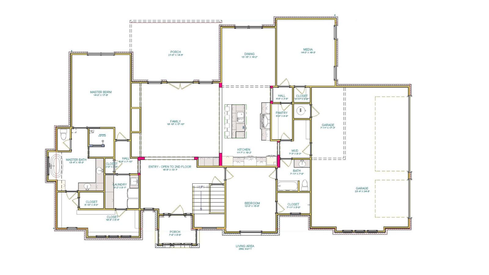 4 Bedrooms Bedrooms, ,3 BathroomsBathrooms,Custom Home,Home Plans,1039