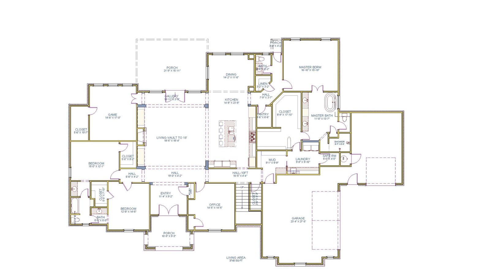 5 Bedrooms Bedrooms, ,5 BathroomsBathrooms,Custom Home,Home Plans,1043