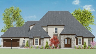 5 Bedrooms Bedrooms, ,5 BathroomsBathrooms,Custom Home,Home Plans,1043