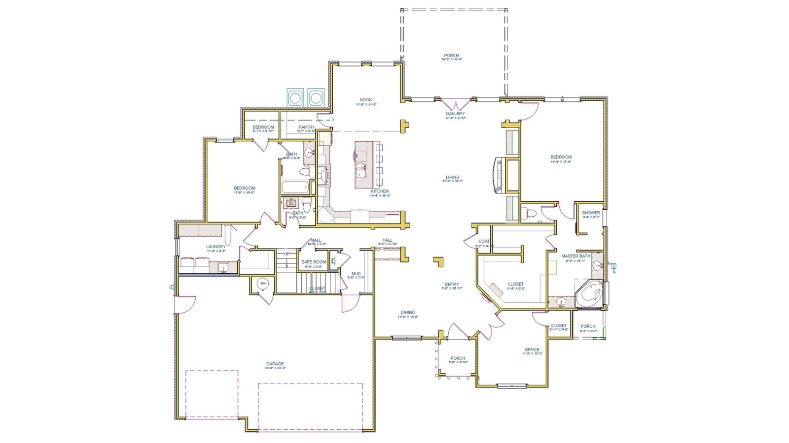 4 Bedrooms Bedrooms, ,4 BathroomsBathrooms,Custom Home,Home Plans,1044