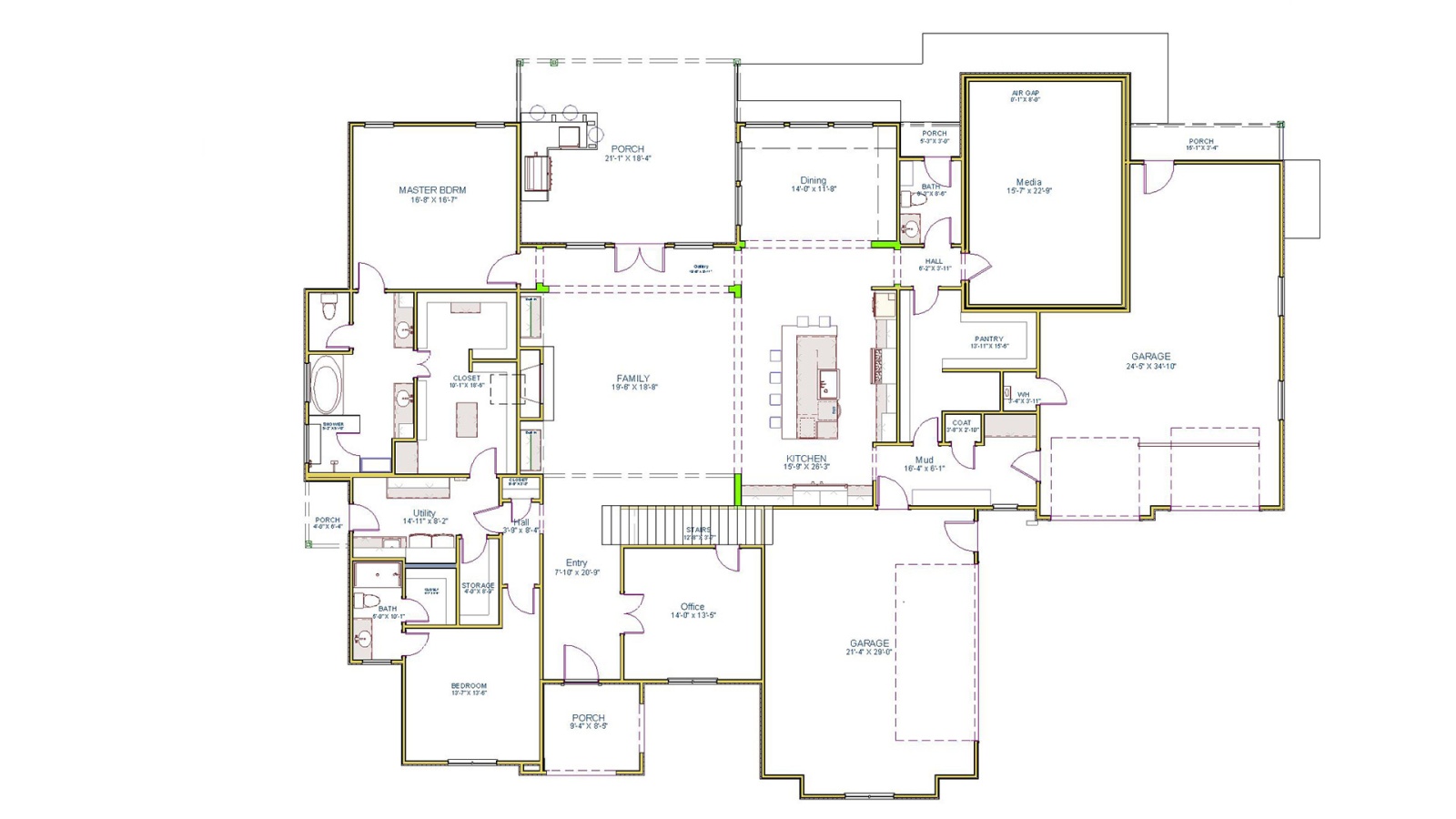 5 Bedrooms Bedrooms, ,6 BathroomsBathrooms,Custom Home,Home Plans,1046