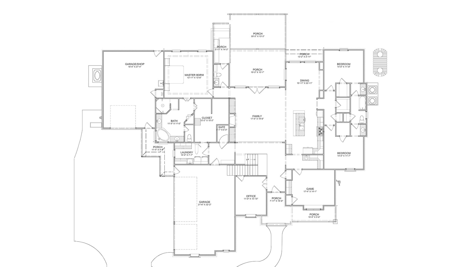 5 Bedrooms Bedrooms, ,4 BathroomsBathrooms,Custom Home,Home Plans,1004