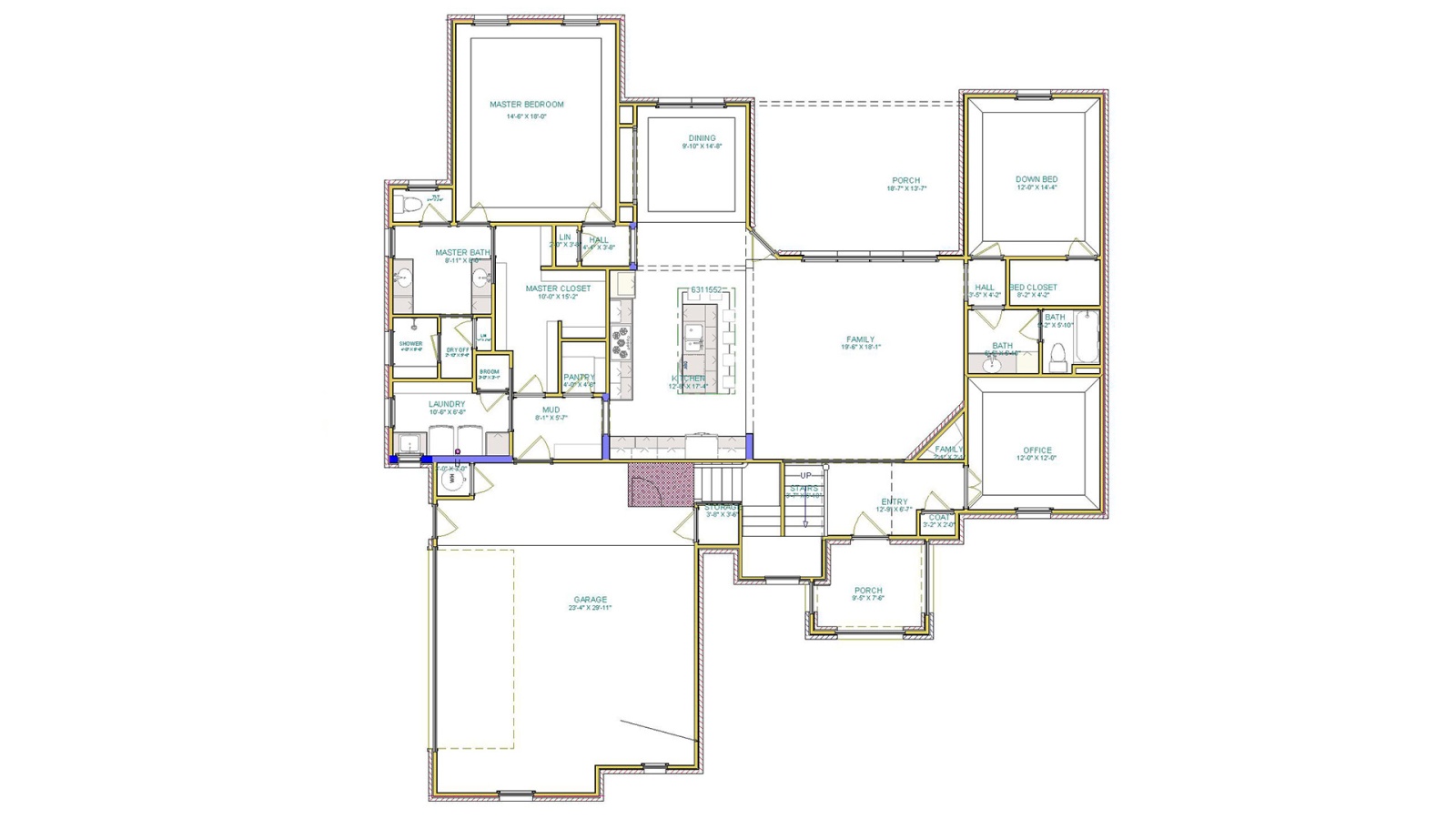 3 Bedrooms Bedrooms, ,3 BathroomsBathrooms,Custom Home,Home Plans,1049