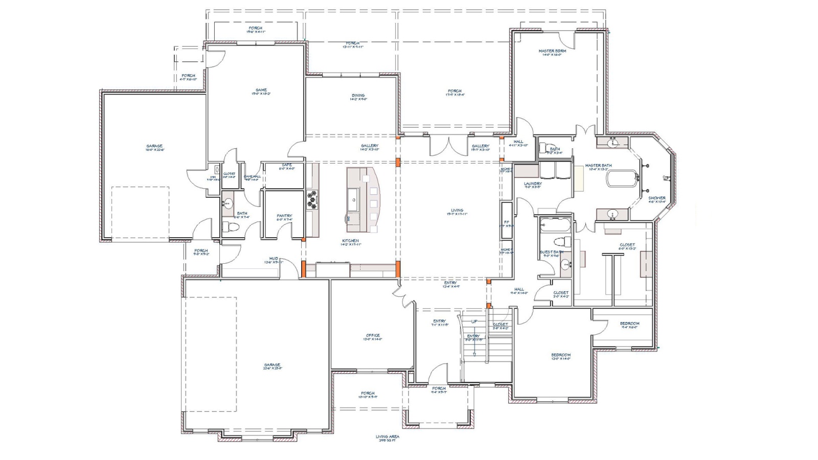 4 Bedrooms Bedrooms, ,5 BathroomsBathrooms,Custom Home,Home Plans,1055