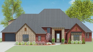 5 Bedrooms Bedrooms, ,4 BathroomsBathrooms,Custom Home,Home Plans,1057