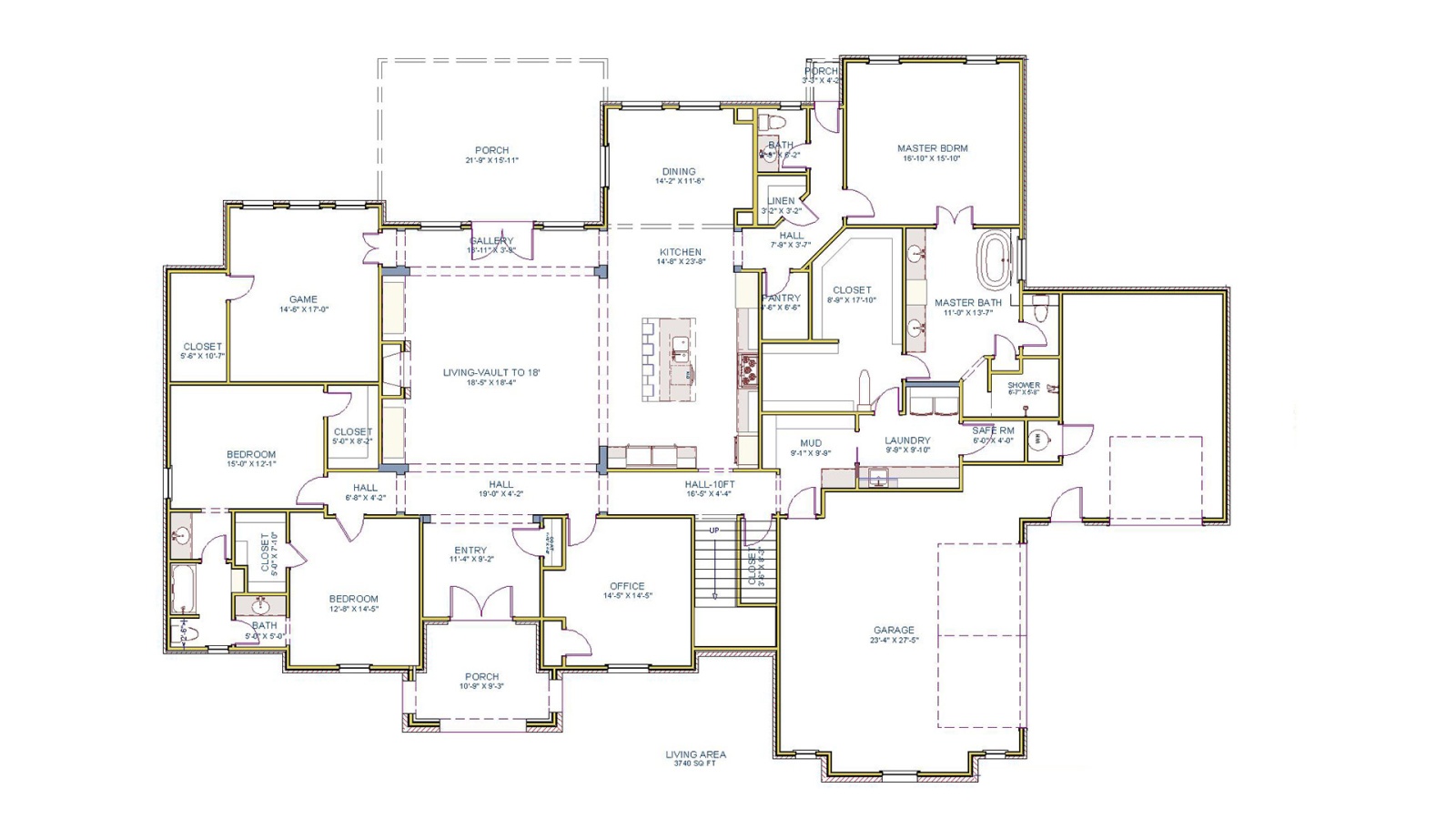 5 Bedrooms Bedrooms, ,5 BathroomsBathrooms,Custom Home,Home Plans,1063