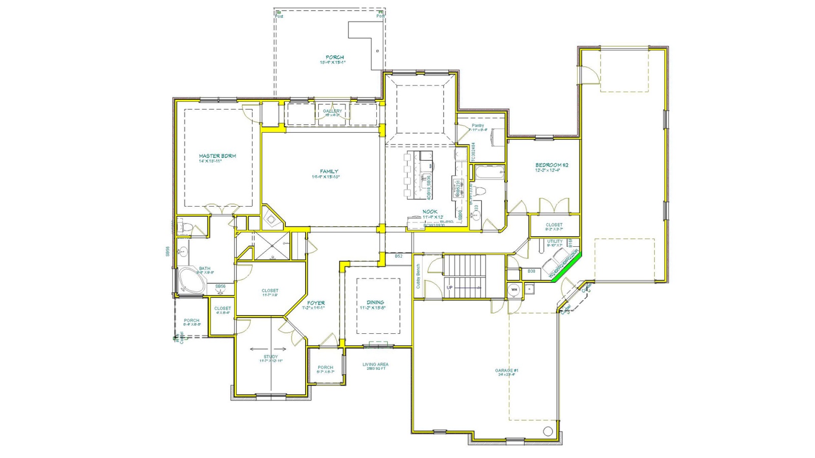 4 Bedrooms Bedrooms, ,3 BathroomsBathrooms,Custom Home,Home Plans,1064