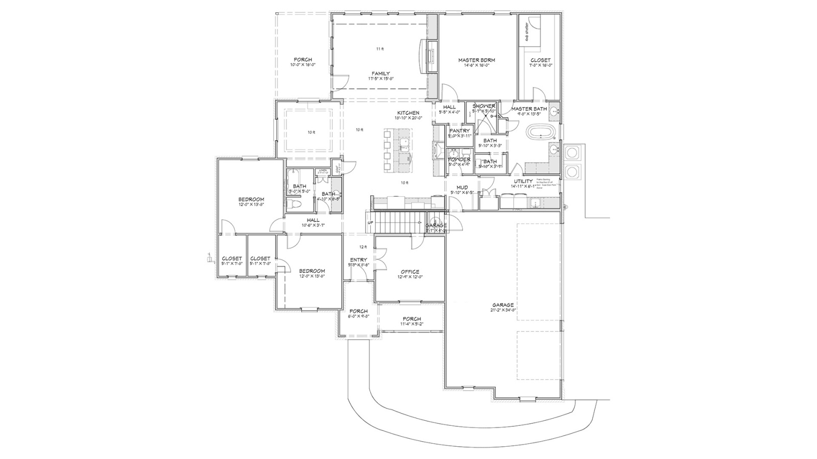 4 Bedrooms Bedrooms, ,4 BathroomsBathrooms,Custom Home,Home Plans,1006