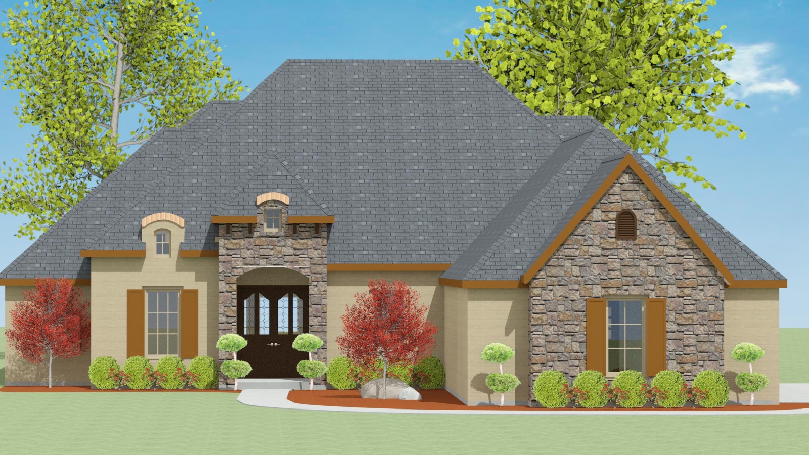 4 Bedrooms Bedrooms, ,3 BathroomsBathrooms,Custom Home,Home Plans,1069