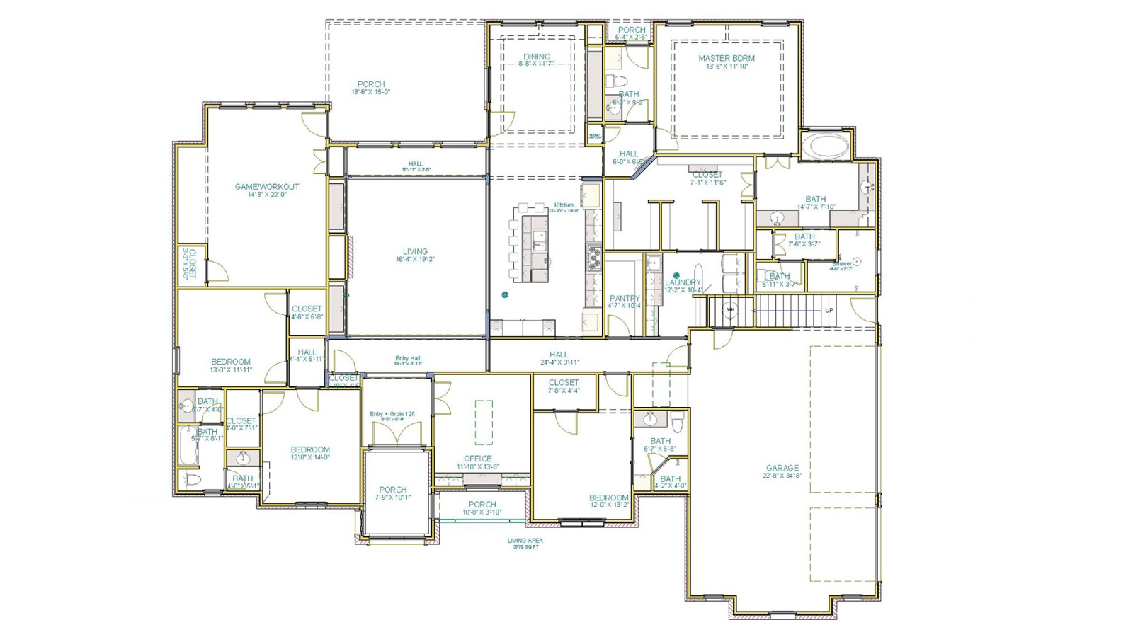 4 Bedrooms Bedrooms, ,4 BathroomsBathrooms,Custom Home,Home Plans,1071