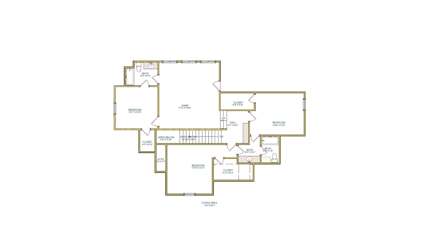 5 Bedrooms Bedrooms, ,5 BathroomsBathrooms,Custom Home,Home Plans,1072