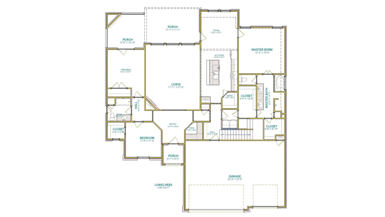 4 Bedrooms Bedrooms, ,3 BathroomsBathrooms,Custom Home,Home Plans,1073