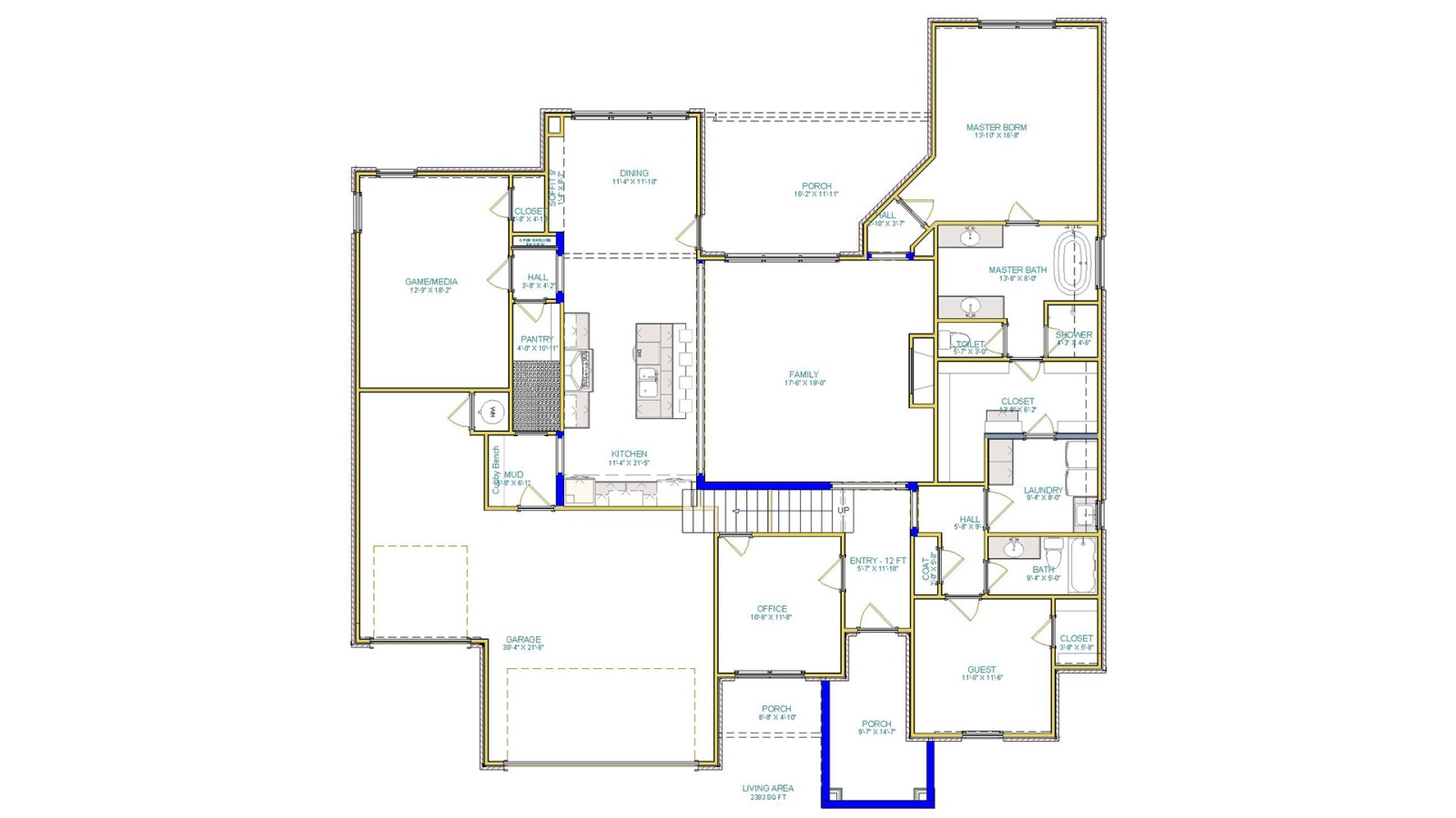 4 Bedrooms Bedrooms, ,3 BathroomsBathrooms,Custom Home,Home Plans,1077