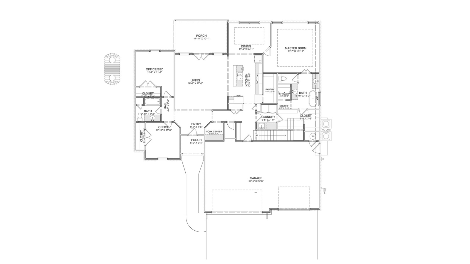 4 Bedrooms Bedrooms, ,3 BathroomsBathrooms,Custom Home,Home Plans,1007