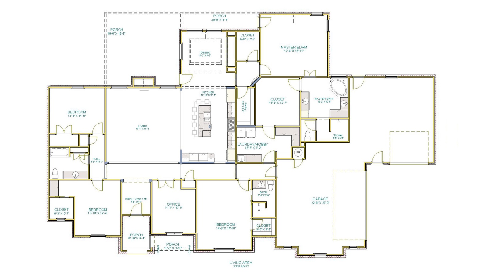 4 Bedrooms Bedrooms, ,3 BathroomsBathrooms,Custom Home,Home Plans,1084