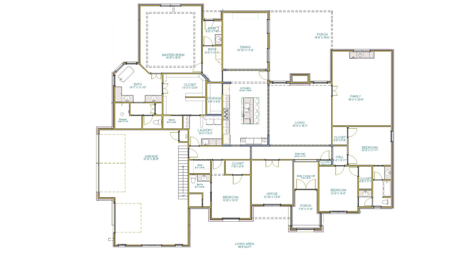 4 Bedrooms Bedrooms, ,4 BathroomsBathrooms,Custom Home,Home Plans,1086