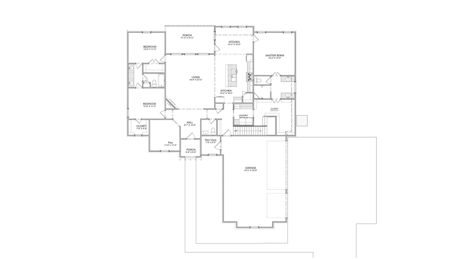 4 Bedrooms Bedrooms, ,4 BathroomsBathrooms,Custom Home,Home Plans,1008